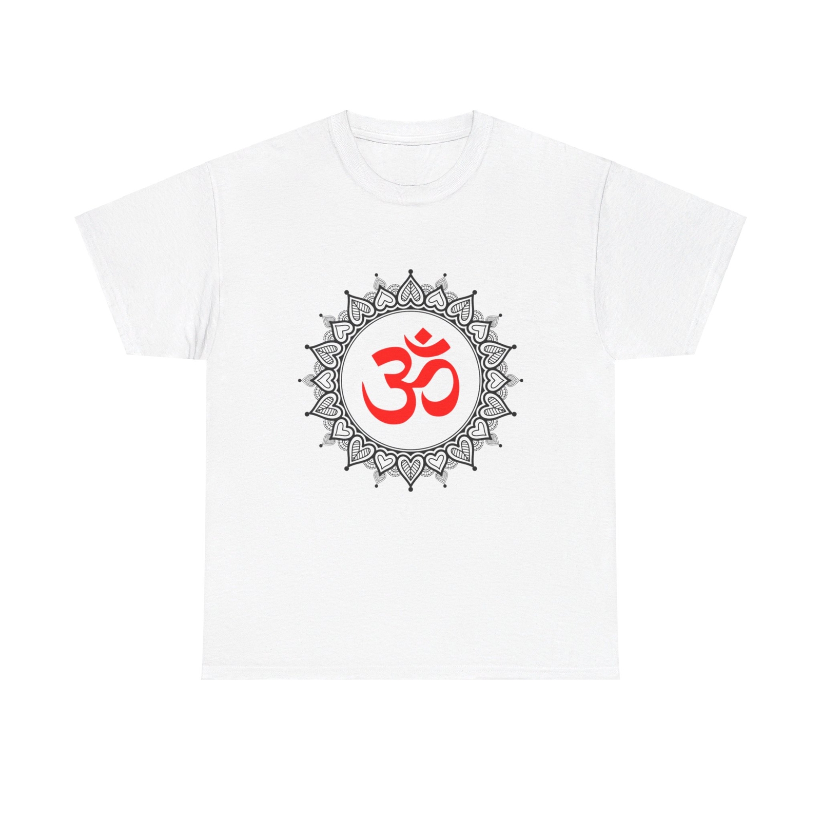 Om Mandala Symbol T-Shirt - spiritual yoga chakras hindu india sanskrit cool art