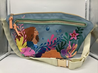 NWOT - Ariel The Little Mermaid Disney Store Live Action Movie Body Shoulder Bag