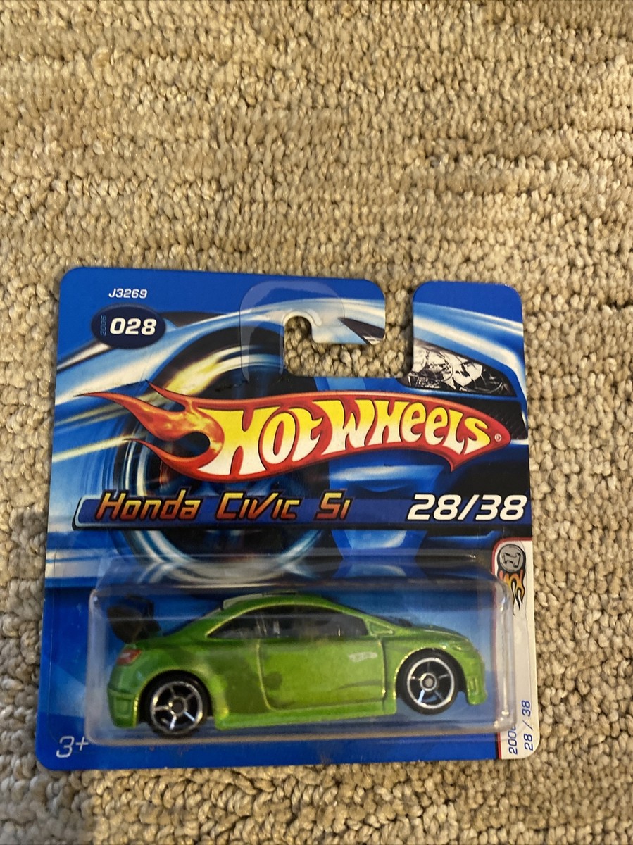 Hot Wheels GREEN HONDA CIVIC Si 2006 First Editions #28/38 Short