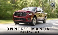 2025 Dodge Ram 1500 Truck Owners Manual User Guide Reference Operator Book Fuses