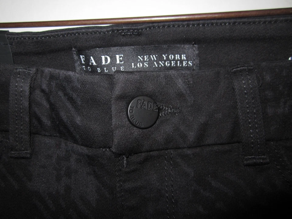 NWT Fade to Blue Black Jegging Jeans 29 Super Skinny $184 --SOLD OUT! - Image 3 of 4