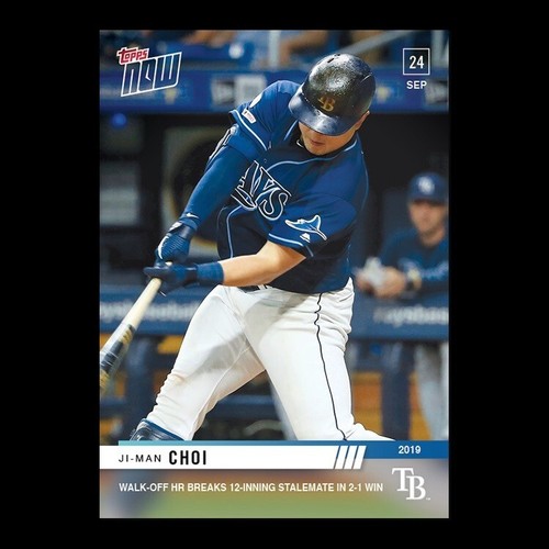 2019 Topps Now 890 Ji Man Choi
