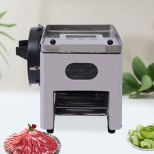 Electric Meat Cutting Machine 850W Commercial Meat Cutter 3.5 mm Blade Thickness