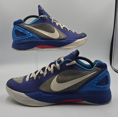 Nike Zoom Hyperdunk 2011 Womens 10 Basketball Shoes Royal Blue Gray Sneakers
