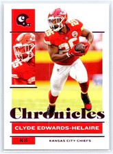 2021 Panini Chronicles #57 Clyde Edwards-Helaire Pink