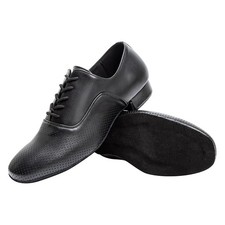 Men's Latin Dance Shoes Leather Sole Ballroom Salsa Tango Waltz Character Shoes