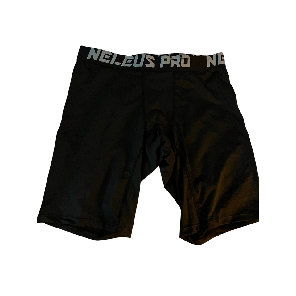 Neleus Pro Men's 3 Pack Compression Shorts Athletic Performance 2XL - Image 2 of 4