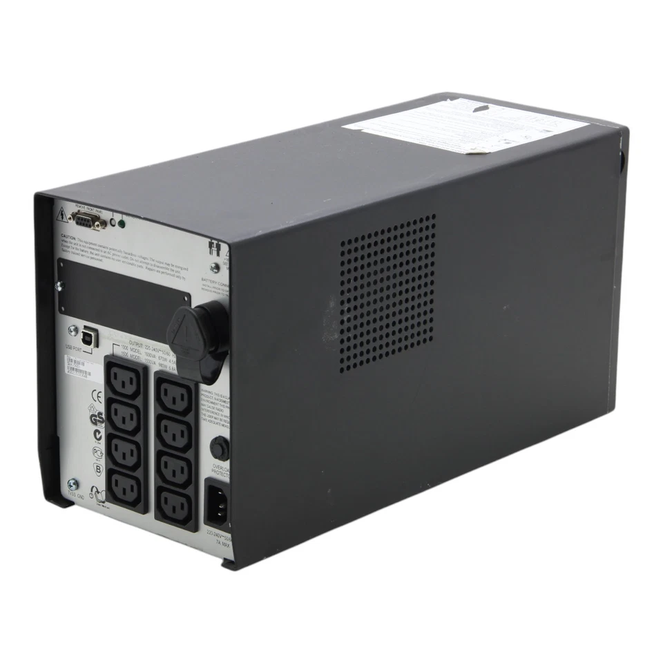 APC Smart-UPS 1500VA SUA1500i 980W USB Serial 8x C13 Tower USV - Bild 2 von 4