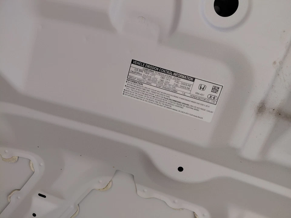 2023 2024 2025 HONDA CRV CR-V HOOD BONNET SHELL PANEL OEM USED - Image 2 of 3