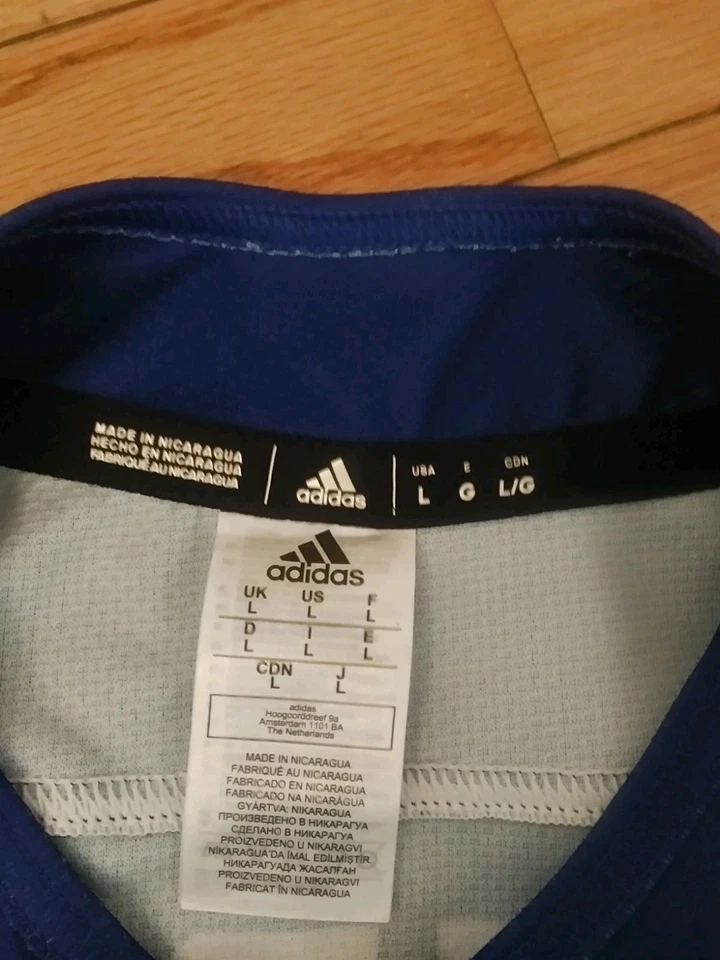 Adidas 2019/20 Women's Hockey Practice Jersey Size L - Image 3 of 4