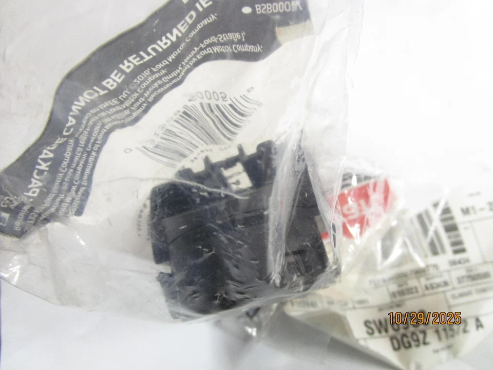 Ignition Switch-Starter Switch Motorcraft SW-6958 DG9Z-11572-A Foto 4 de 4