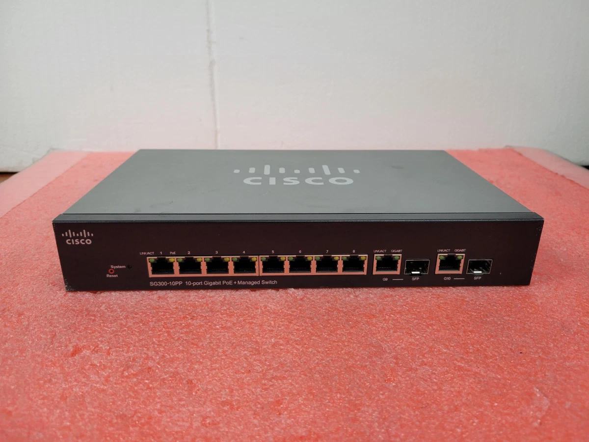 CISCO SYSTEMS SG300-10MPP-JP Cisco Sg300 10 | eBay