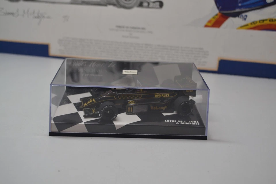 MINICHAMPS /F1 1986 LOTUS 98T - J DUMFRIES  - 1/43 SCALE MODEL CAR - Image 2 of 4