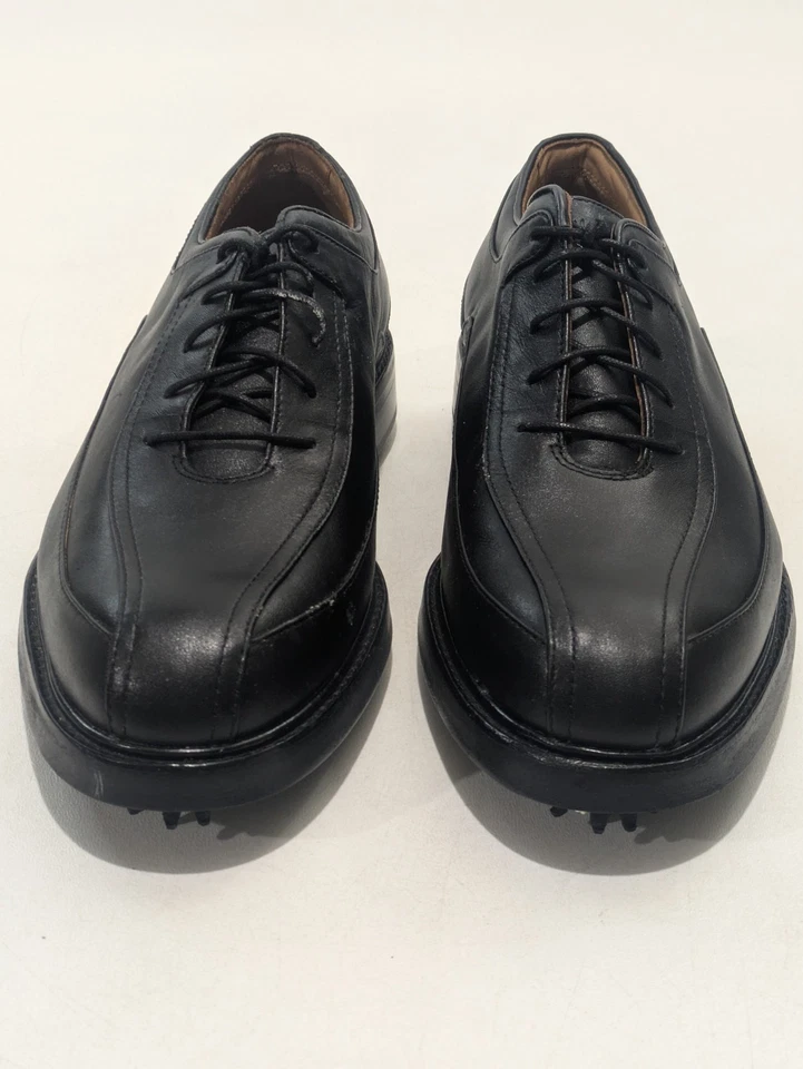 Callaway Golf 男式皮革钉鞋正装鞋黑色 9.5 码 — 第 4/4 张图片