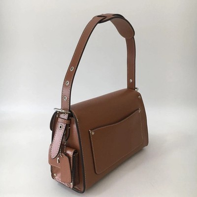 COACH CT721 Black Cargo Soft Tabby Shoulder Bag Crossbody bag