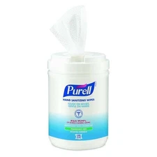 Purell 9031-06 Hand Sanitizing Wipes, Alcohol Formula, 175 Count Canister