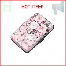 Mini Credit Card Holder for Women,RFID Blocking Slim Hard Card Case ID Case Trav