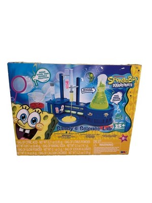 Nickelodeon New SpongeBob SquarePants Sandy's Science Lab 25+ Experiment