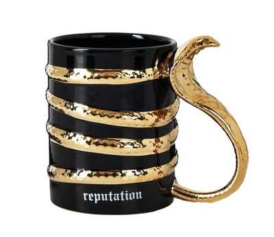 New! Taylor Swift 2025 Reputation Album Snake Mug NIB