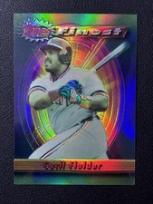 1994 Finest Cecil Fielder Refractor #219 Tigers SP