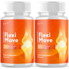  2 Pack Flexi Move Joint Support Advanced Formula Supplement FlexiMove 120 Caps