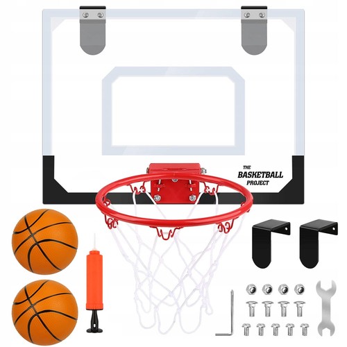 Basketballkorb Ball Basketballboard Backboard Basketball Korb Set Indoor + Ball - Bild 23 von 23