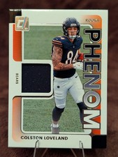 2025 Panini Donruss - Rookie Phenom Jerseys Colston Loveland #RPJ-CLD (MEM, RC)