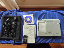 Casio XJ-S46 DLP Portable Projector Works Great. Lamp only 64 Hours
