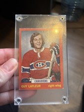 1971 O-Pee-Chee Guy Lafleur Rookie Card #148 Canadiens NHL HOF Vintage RC. rookie card picture