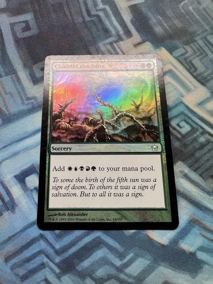 MTG Foil Channel the Suns EX/LP- Fifth Dawn - Image 3 of 4