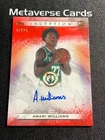 2025-26 Topps Inception Rookie Autograph Amari Williams Auto RC Red 18/75