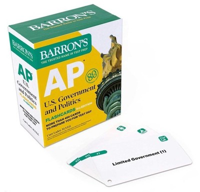 AP U.S. Government and Politics Flashcards, Fifth Edition: Up-to-Date Review by
