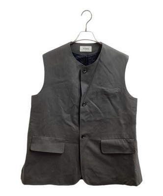 THE RERACS                    Oversized wool vest / 23ss-rebl-364-ssp-j gray 23s