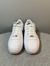Nike Cortez GS White Black Sneaker Size 7Y/Women 8.5 DM0950-108 