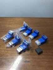 90 Degree USB 3.0 Adapter Converter Coupler Male-Female Up and Down Angle Lotof7