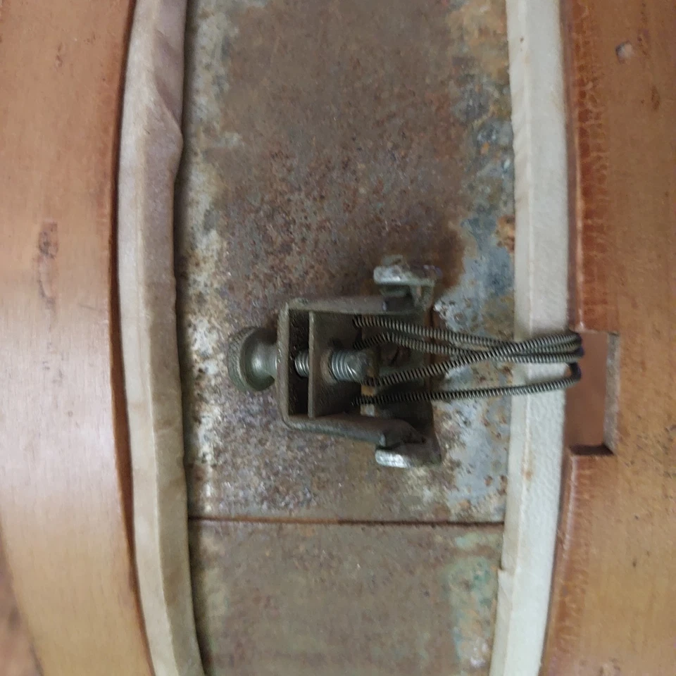 Old Patina 行进金属和木材 14 英寸复古小军(阅读说明) — 第 4/4 张图片