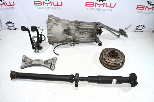 6 Speed Manual Transmission Clutch Driveshaft Pedal OEM BMW Z4 03-05 Swap Set