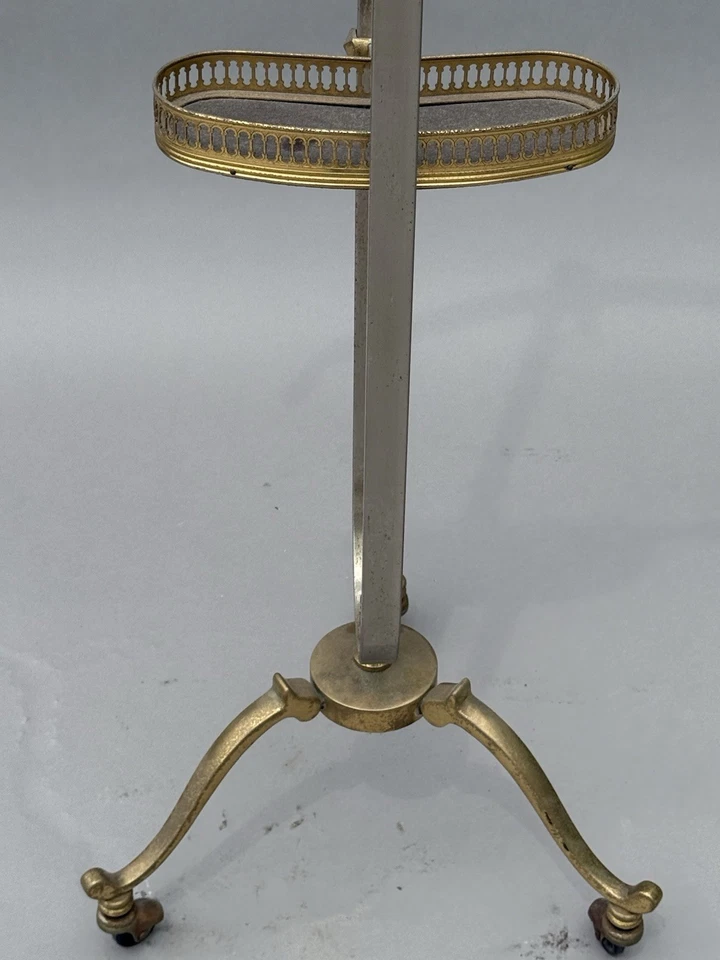 MAISON JANSEN ANTIGUO CARNERO FRANCÉS CABEZA CABALLERO VALET STAND MEDIADOS DE SIGLO MODERNO Foto 4 de 4