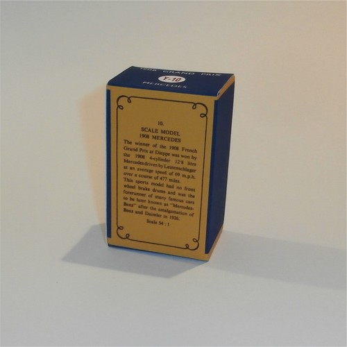 Matchbox Lesney YesterYear 10 a Mercedes Benz 1908 C Style Repro Box - Imagen 3 de 5