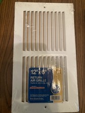 Truaire  s Smooth Glide 12  x6  Return Air Grille For Sidewall or Ceiling