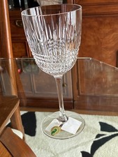 WATERFORD CRYSTAL LISMORE DIAMOND RED  WINE GOBLET #156725 NOS SAVE  $