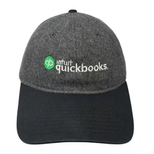 Intuit Slideback Baseball Cap Gray OS Adjustable 9Twenty New Era