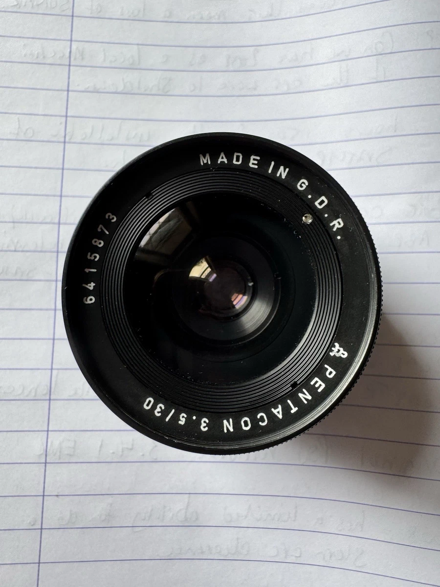 Pentacon 30mm Focal Camera Lenses for sale | eBay UK