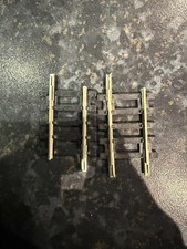 OO Hornby  Nickel Silver R610 Quarter Straight Track : Set of 2