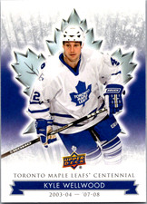 2017-18 Upper Deck Toronto Maple Leafs Centennial #85 Kyle Wellwood