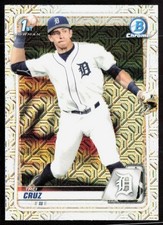 2020 Bowman Draft Asia TREI CRUZ Mojo Prospect Rookie Card RC BD-11 Tigers