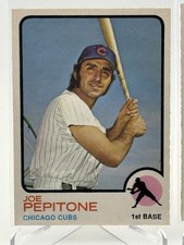 1973 OPC Joe Pepitone #580 Cubs Vintage Baseball Card