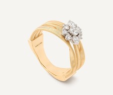 Marco Bicego Marrakech 18k Y Gold 3-Strand Ri...