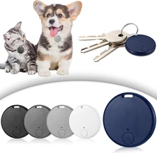 🔑 5-Pack Smart GPS Tracker Key Finder – Anti-Loss for Pets, Keys & Wallets! 🐾