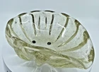 VTG MCM Murano Large Seashell 1950’s Mid Century Modern Venetian Mercury Italy